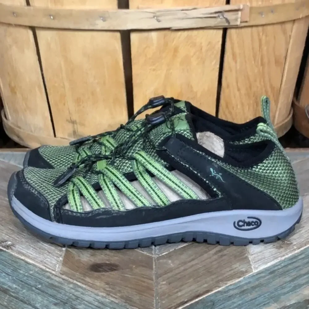 Chaco Outcross 2 Watersport Pull-Tie Hiking Outdoor Sandals Youth Boys Size 4